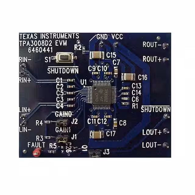 TPA3008D2EVM Texas Instruments  Cartes d'évaluation - Amplificateurs audio